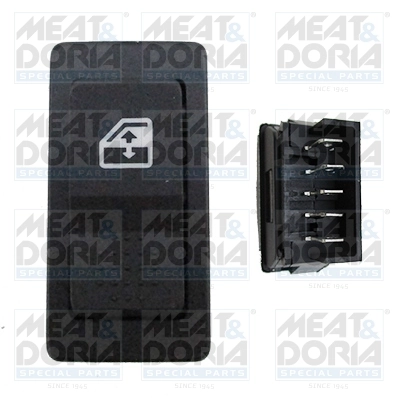 Switch, window regulator